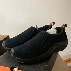 Merrell moccasins black